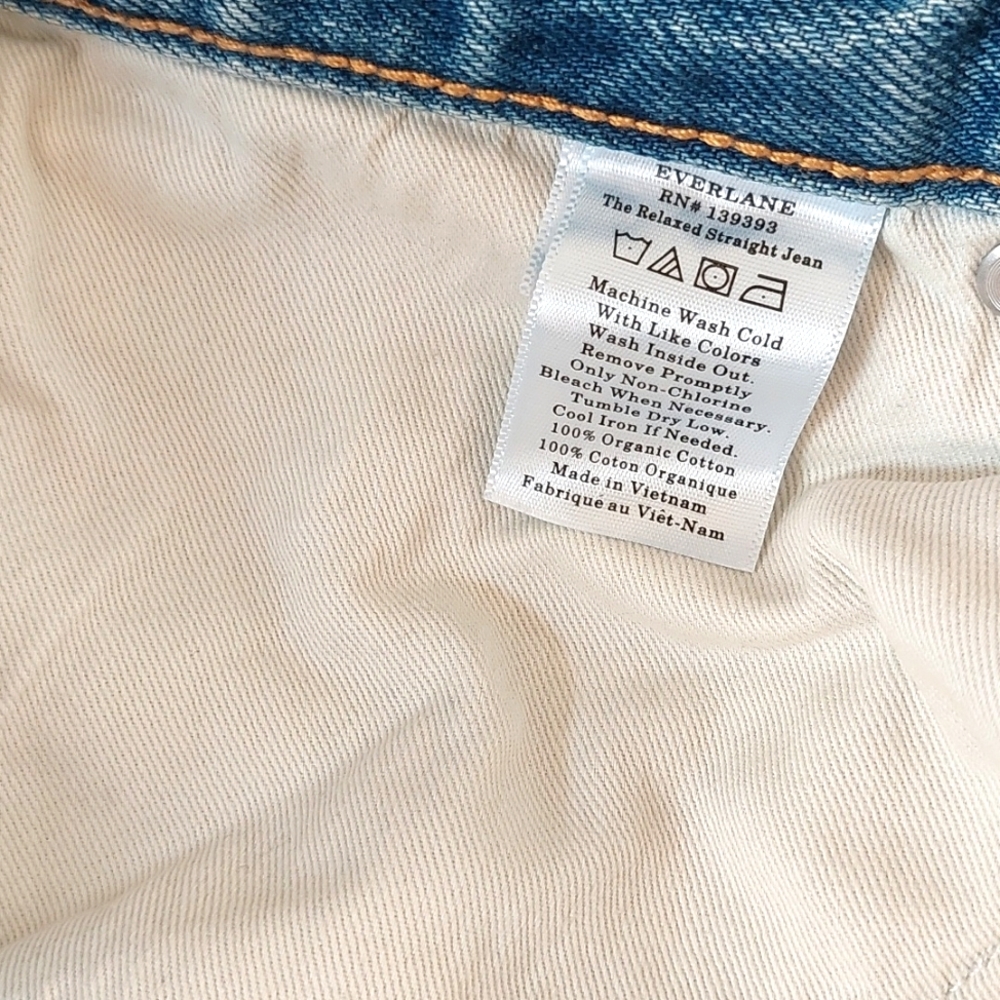 Everlane Relaxed Staight Jeans - Picture 8 of 11
